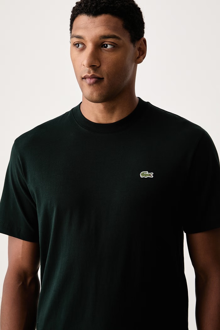 Lacoste osnovna kratka majica moška bombažna zelena TH7318