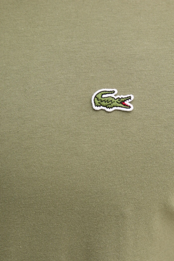 Lacoste basic tričko pánské bavlněné TH7318 zelená