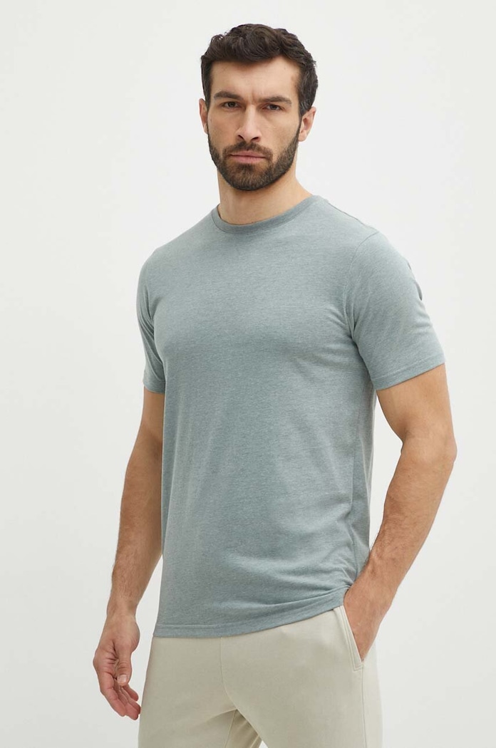 Μπλουζάκι Helly Hansen κανονικό πράσινο 63165