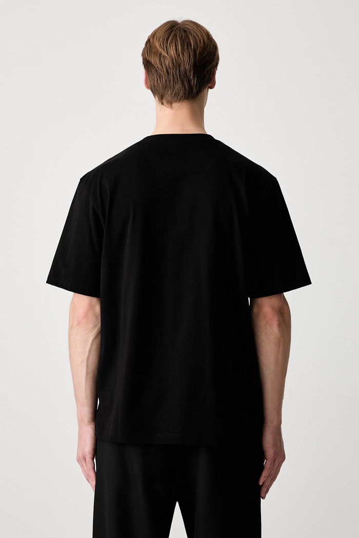 Filling Pieces T-shirt Gowtu bawełniany czarny 74433921861