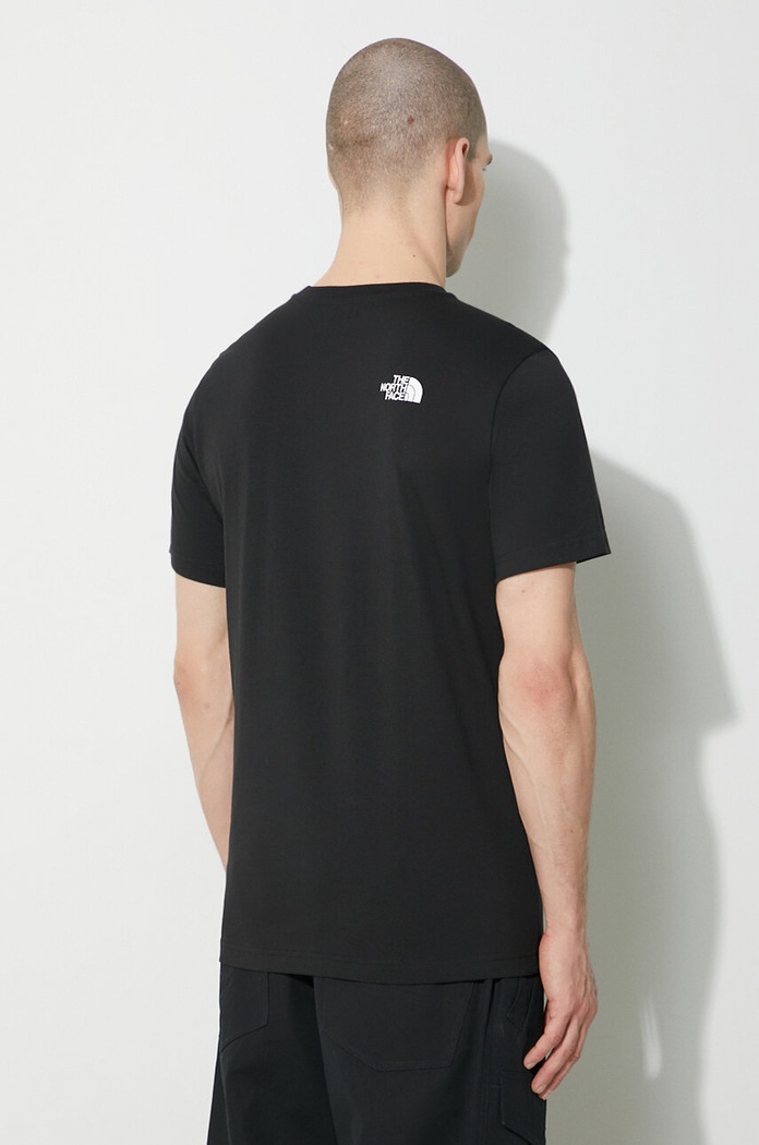 Odzież The North Face T-shirt M S/S Simple Dome Tee NF0A87NGJK31 czarny