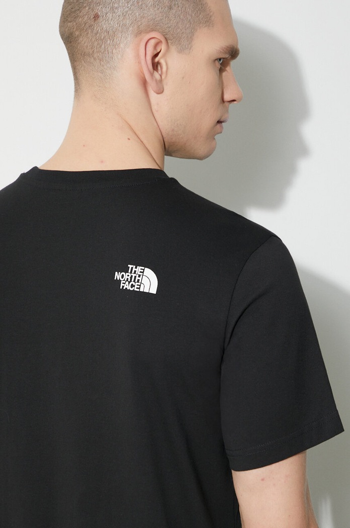 T-shirt M S/S Simple Dome Tee The North Face czarny NF0A87NGJK31