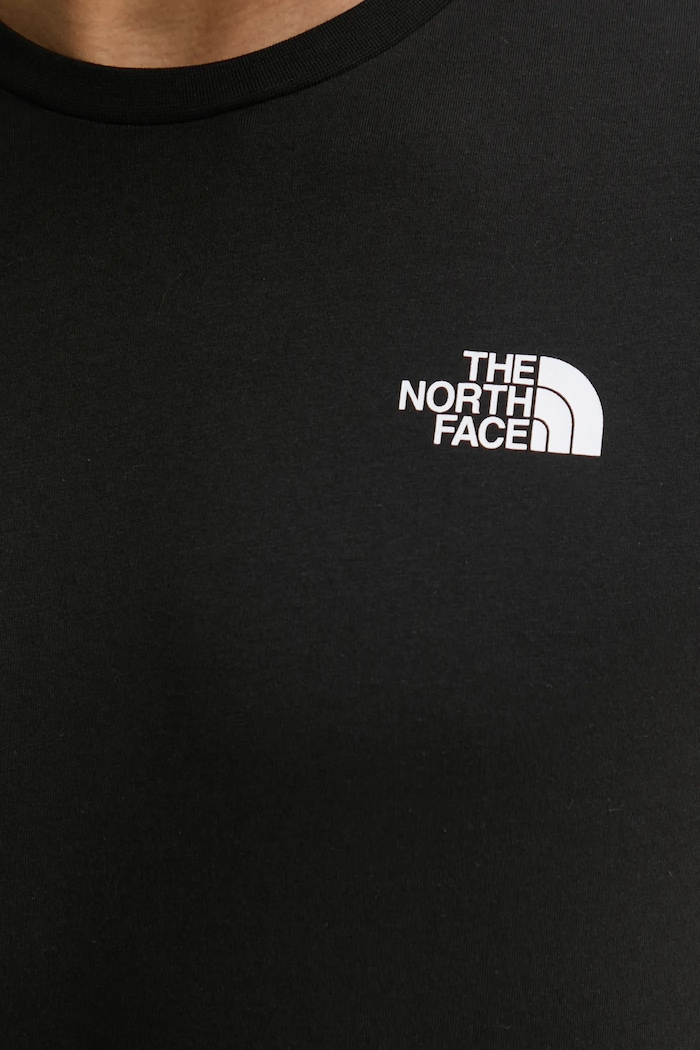 Βαμβακερό μπλουζάκι The North Face M S/S Redbox Tee NF0A87NPJK31 μαύρο