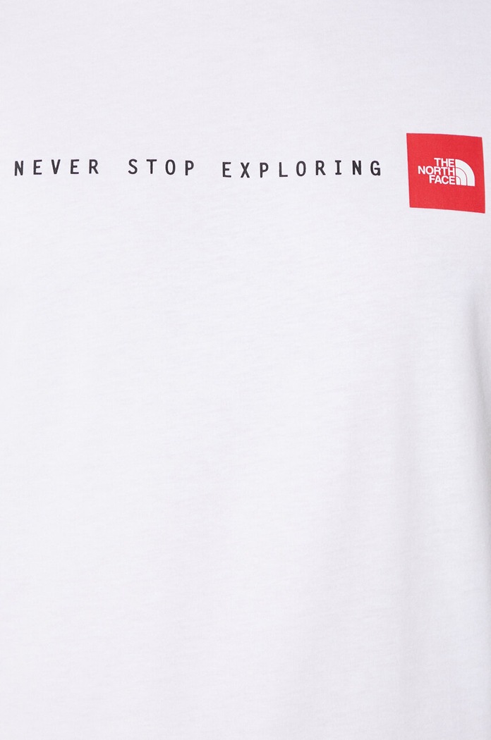 Bavlnené tričko The North Face M S/S Never Stop Exploring Tee NF0A87NSFN41