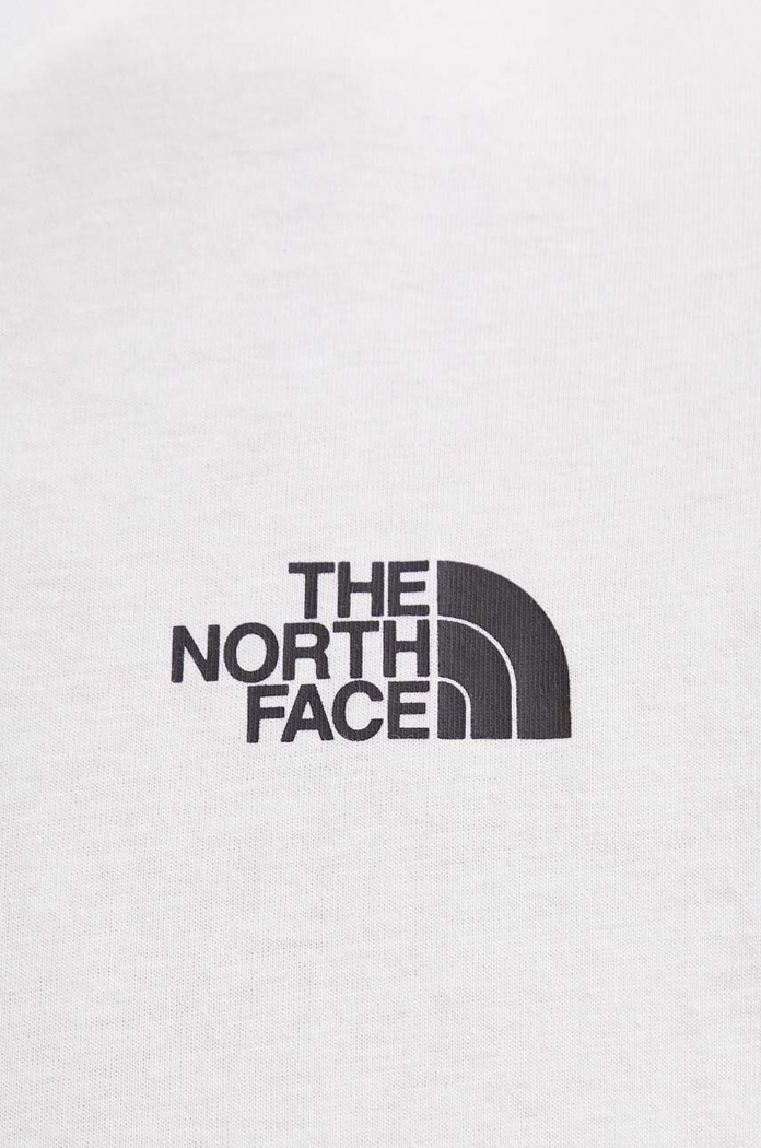 Bavlněné tričko The North Face M S/S Redbox Celebration Tee NF0A87NVFN41 bílá