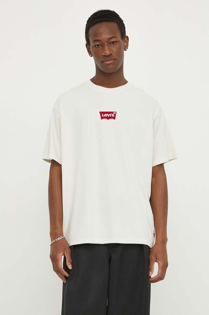Levi's tricou din bumbac 0008C verde AA00