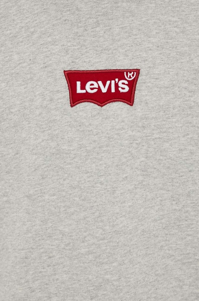 Bavlnené tričko Levi's 0008C sivá