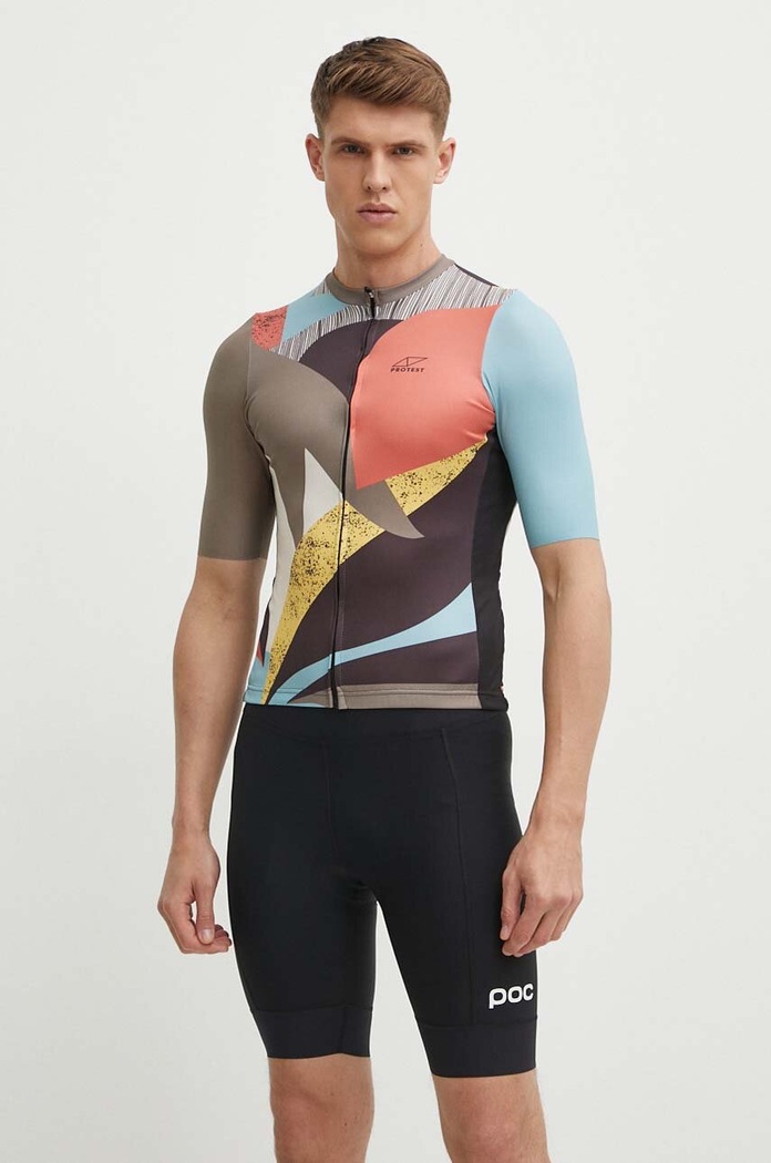 Protest t-shirt rowerowy Prtpenck 1738800 multicolor SS24