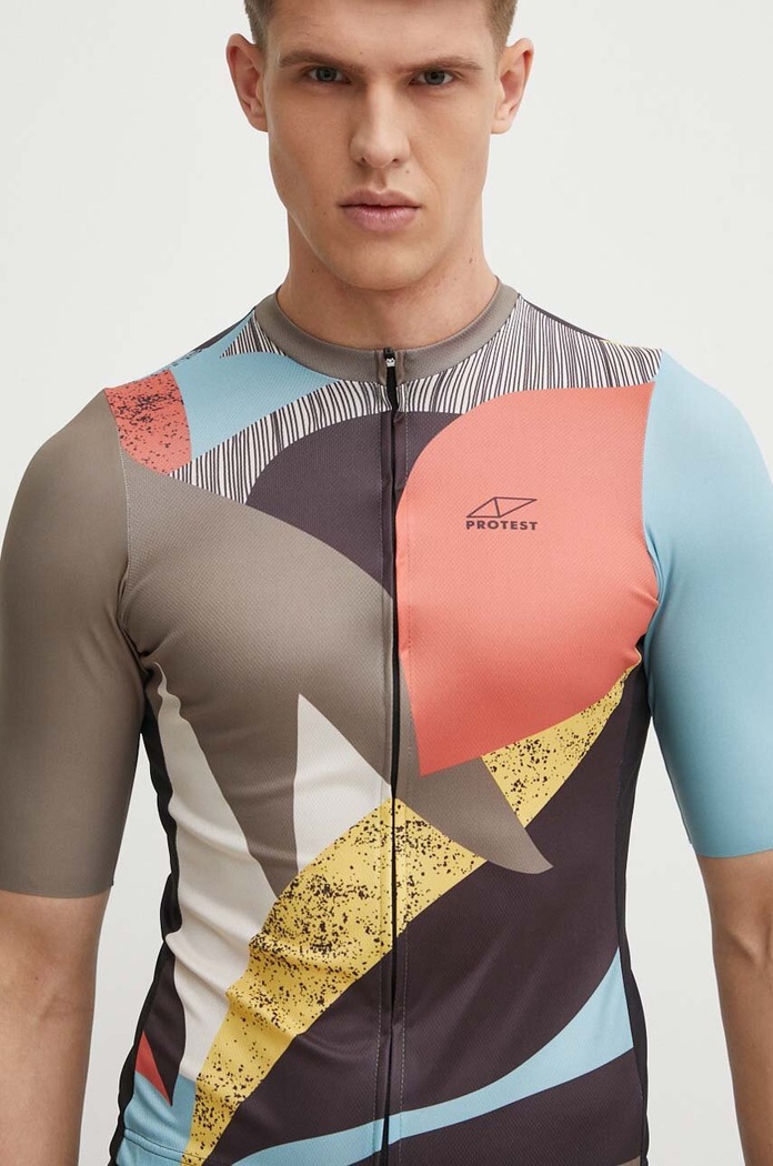 Protest t-shirt rowerowy Prtpenck multicolor 1738800