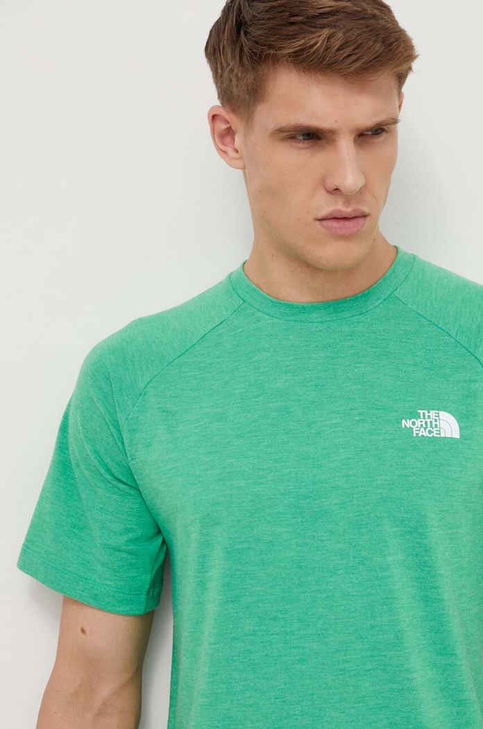 Oblečenie Športové tričko The North Face Foundation NF0A87FQPPO1 zelená
