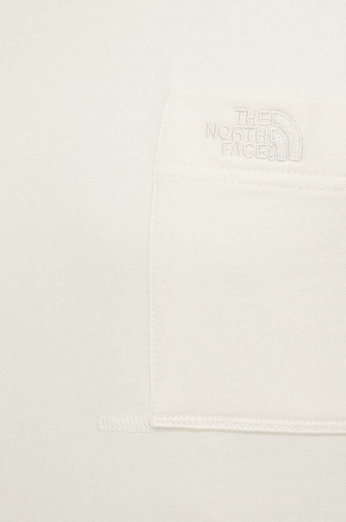 The North Face tricou din bumbac NF0A87D1QLI1 bej