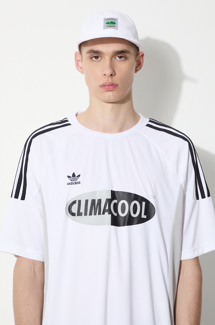 adidas Originals t-shirt Climacool relaxed white JH4964
