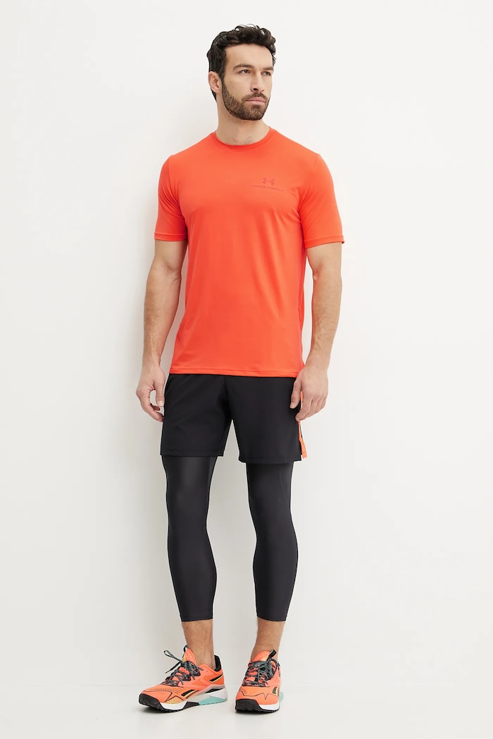 Under Armour tréninkové tričko pánské Rush Energy 1383973 oranžová SS26