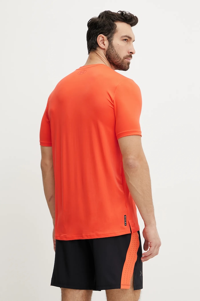 Oblečení Under Armour tréninkové tričko pánské Rush Energy 1383973 oranžová