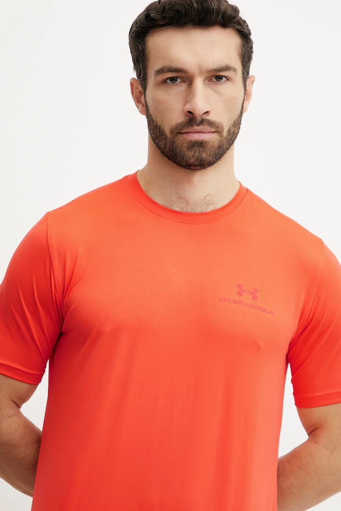Under Armour tréninkové tričko pánské Rush Energy oranžová 1383973