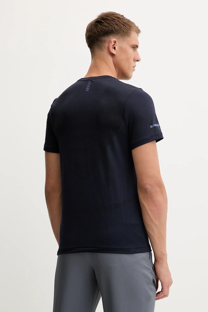 Одежда Футболка для бега Under Armour Seamless Stride 1375692 тёмно-синий