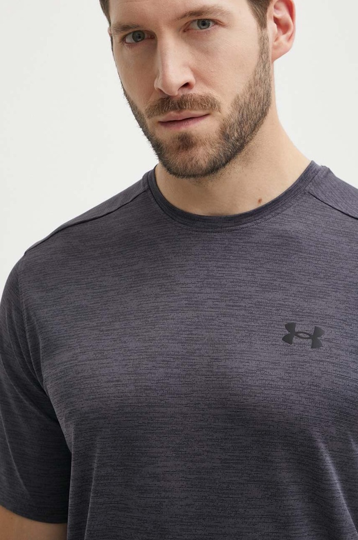 Tréninkové tričko Under Armour Tech Vent šedá 1376791