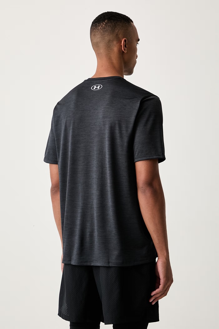 Odzież Under Armour T-shirt treningowy męski Tech Vent 1376791 szary