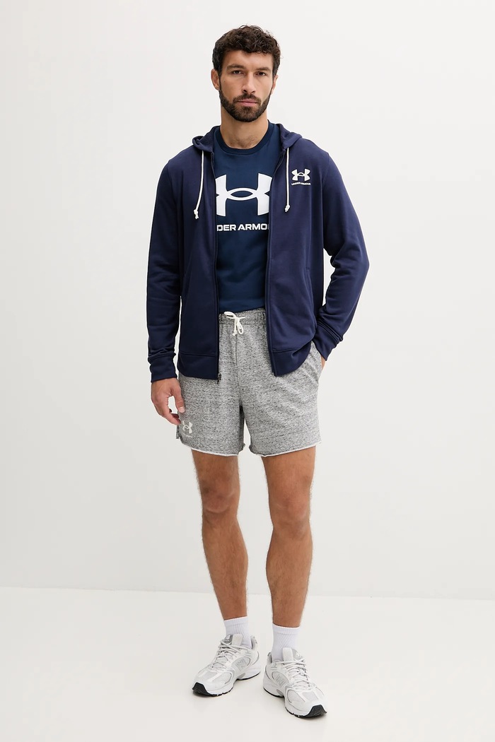 Тениска Under Armour SPORTSTYLE LOGO 1382911 тъмносин AW25