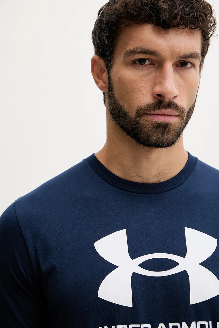 Тениска Under Armour SPORTSTYLE LOGO тъмносин 1382911