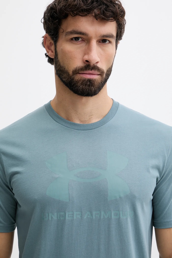 Under Armour t-shirt SPORTSTYLE LOGO zielony 1382911