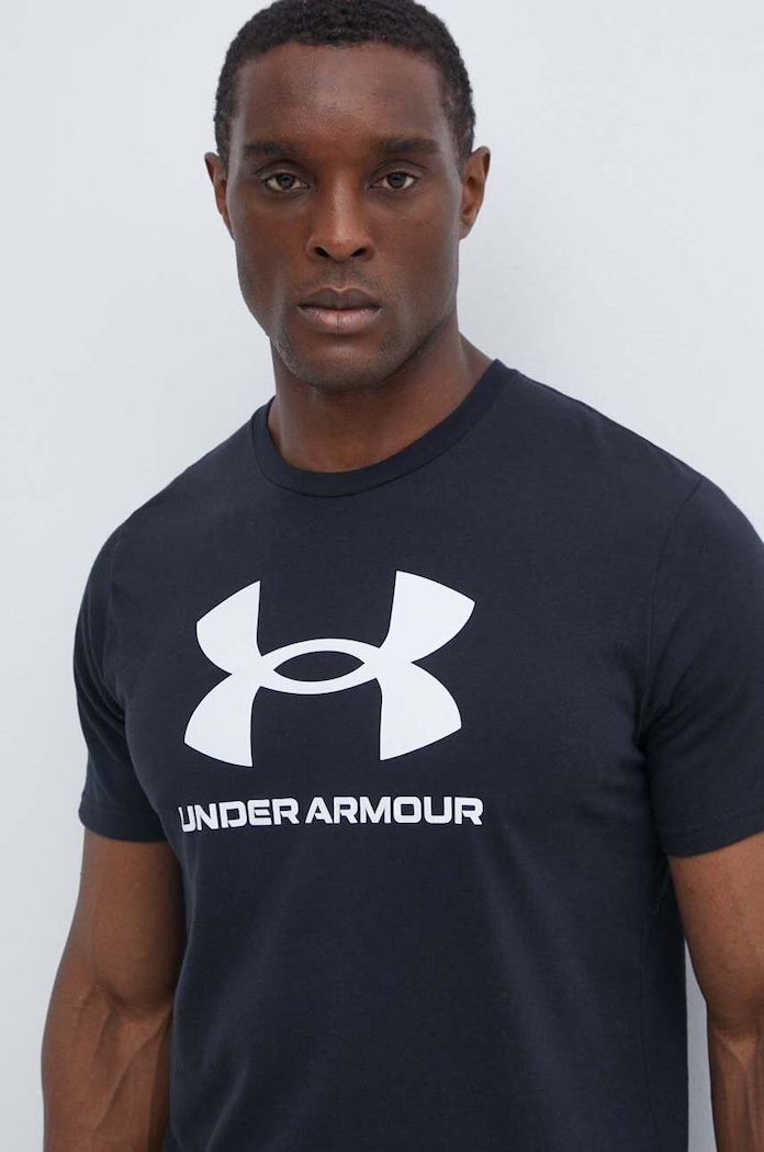 Tričko Under Armour potlač čierna 1382911