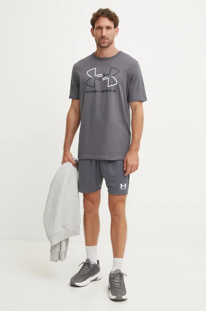 Tričko Under Armour 1382915 šedá AW25
