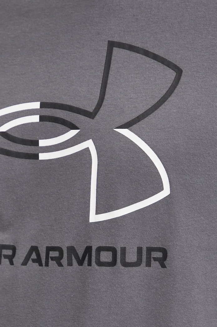 Tričko Under Armour 1382915 šedá