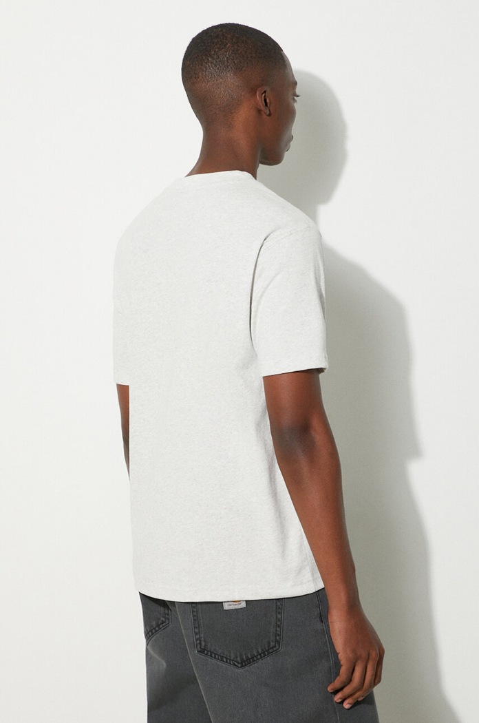 Clothing New Balance Cotton t-shirt MT41533AHH gray