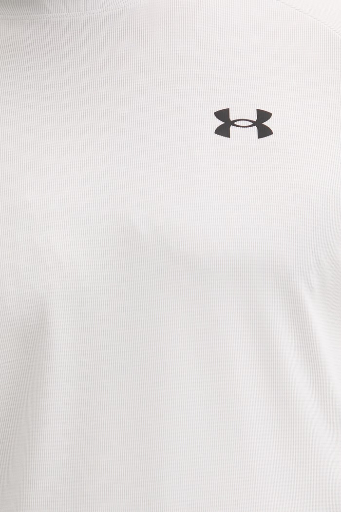 Under Armour tréningové tričko pánske Tech Textured 1382796 sivá