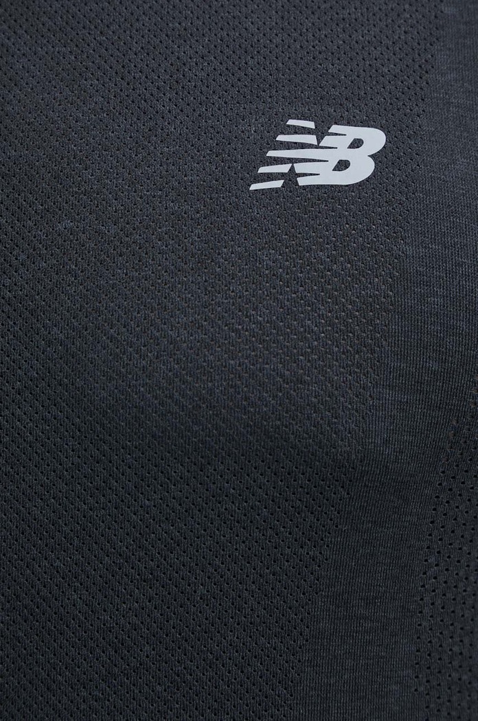 Tréninkové tričko New Balance Knit MT41080BK černá