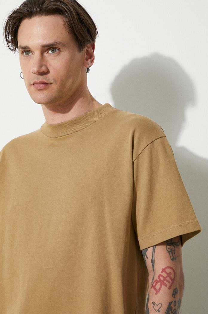 Хлопковая футболка 424 Alias T-Shirt FF4SMH01AP.JE341.706 бежевый