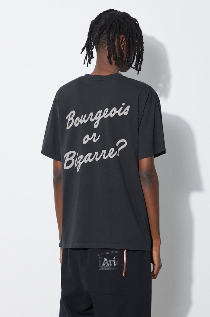 Clothing Aries cotton t-shirt Aged Statue SS Tee SUAR60015X black
