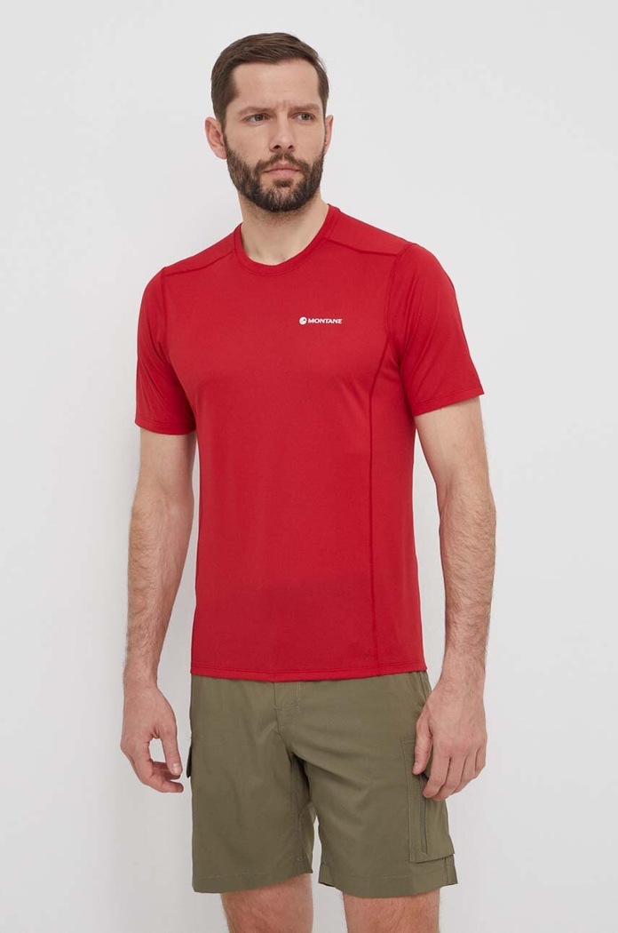 Спортна тениска Montane Dart Lite MDITS15 червен SS24