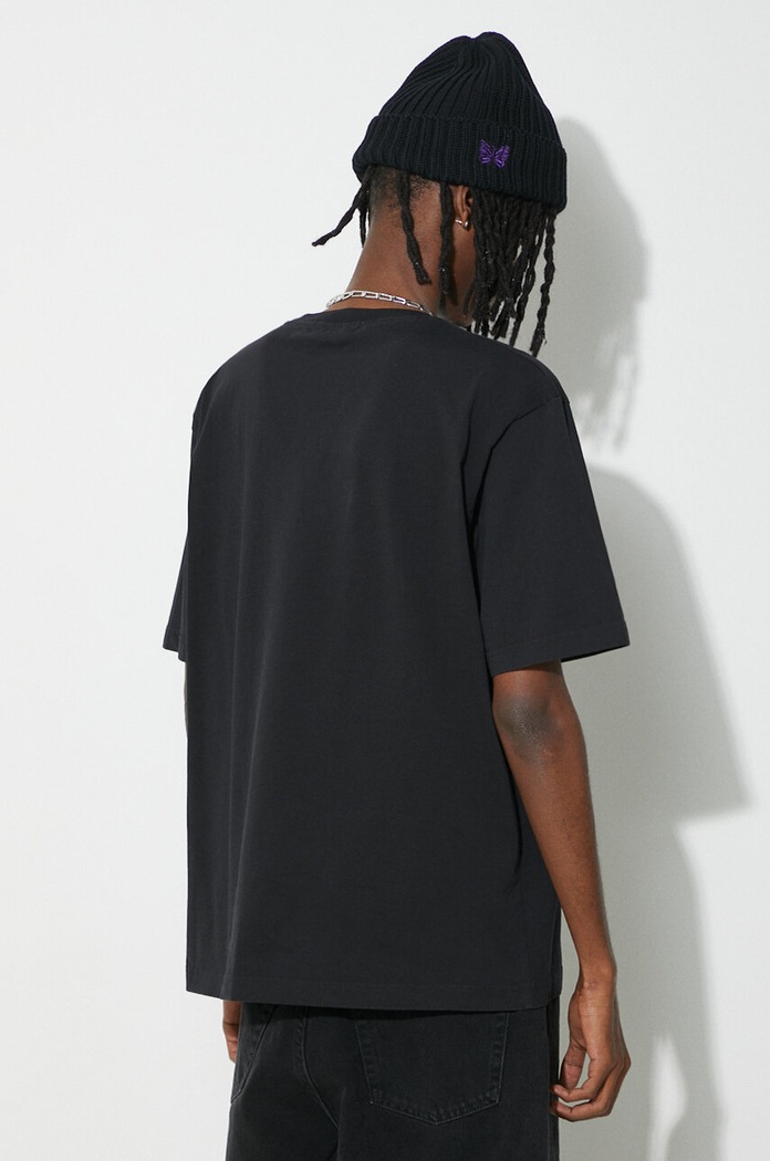 Clothing AMBUSH cotton t-shirt Graphic BMAA006S24JER0011001 black