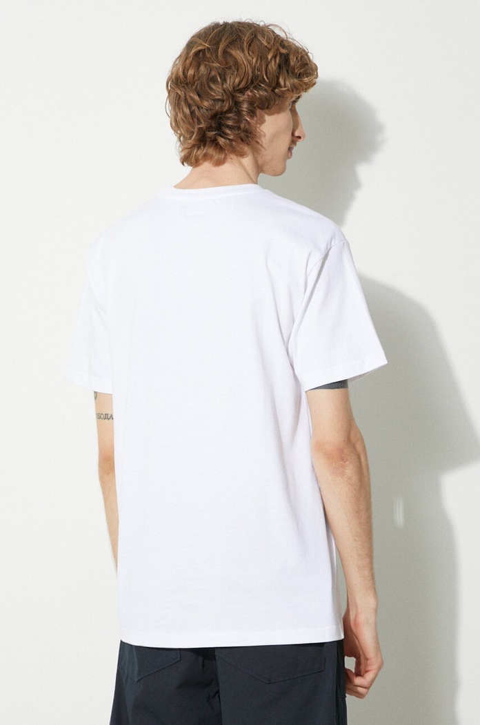 Ρούχα Βαμβακερό μπλουζάκι Market Hardware Pocket T-Shirt 399001802 λευκό