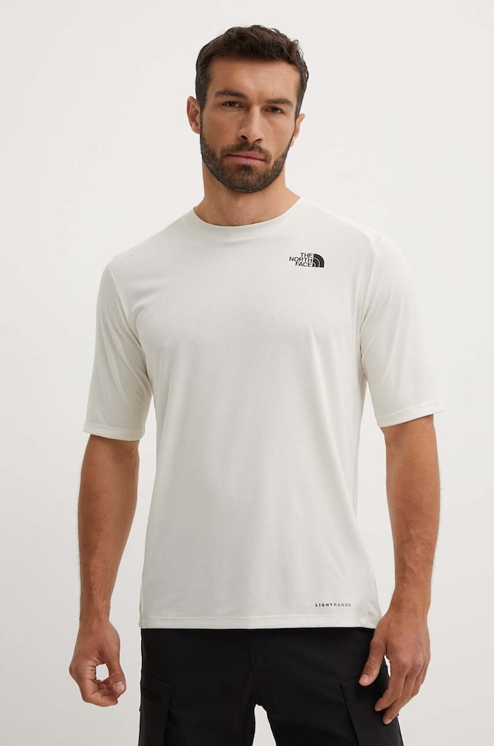 Sportovní triko The North Face Shadow hladký béžová NF0A87TUQLI1