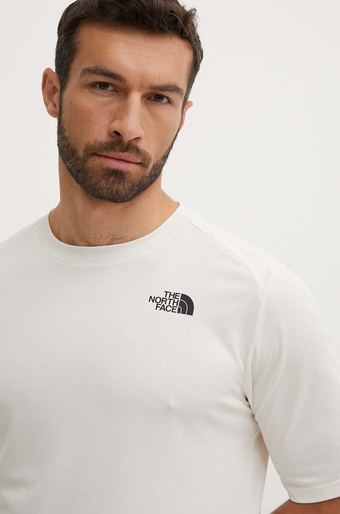 Sportovní triko The North Face Shadow béžová NF0A87TUQLI1