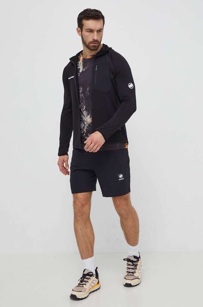 Sportovní triko Mammut 1017.06090 černá SS24