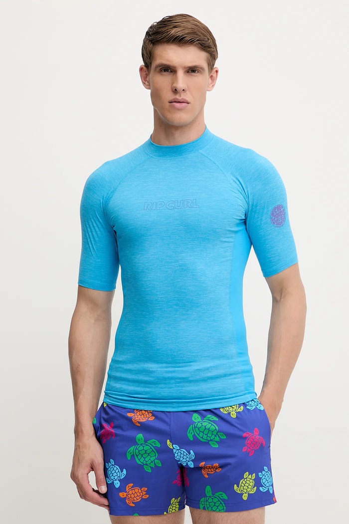 Rip Curl tricou de înot albastru 14BMRV