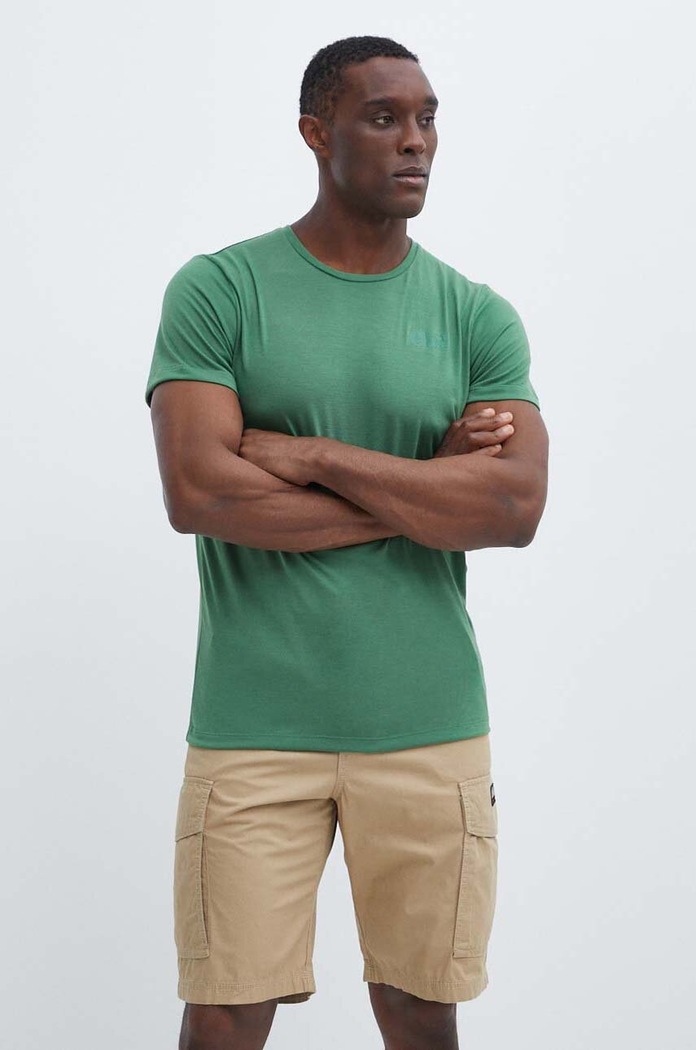 Odzież Picture t-shirt sportowy Timont Urban MTS898 zielony