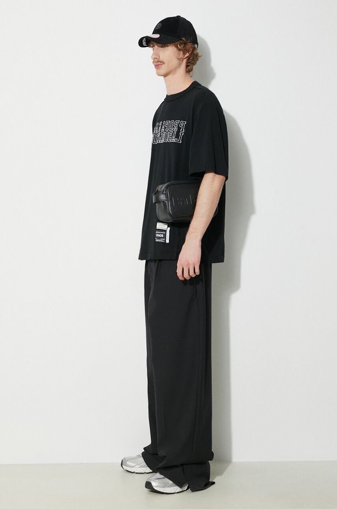 Хлопковая футболка Undercover Pullover UC1D4812 чёрный SS24