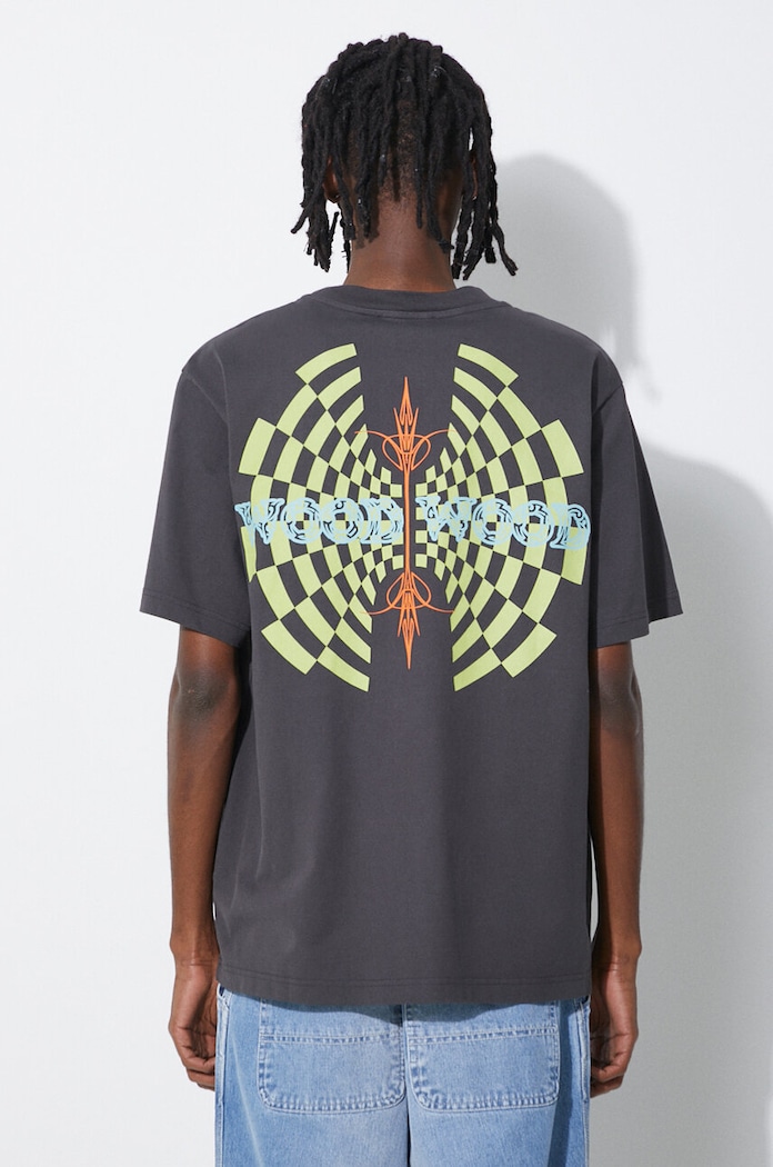 Wood Wood cotton t-shirt Haider Tribe gray 12415705.2507