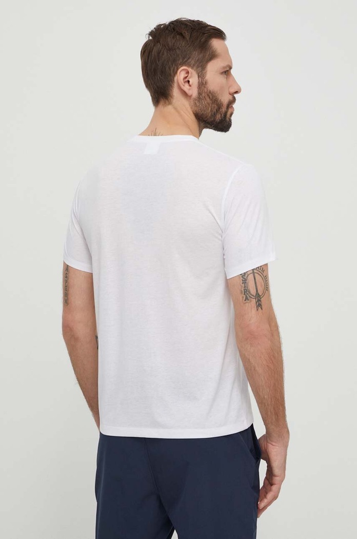 Îmbrăcăminte Peak Performance tricou bărbătesc Explore Graphic G79744 alb