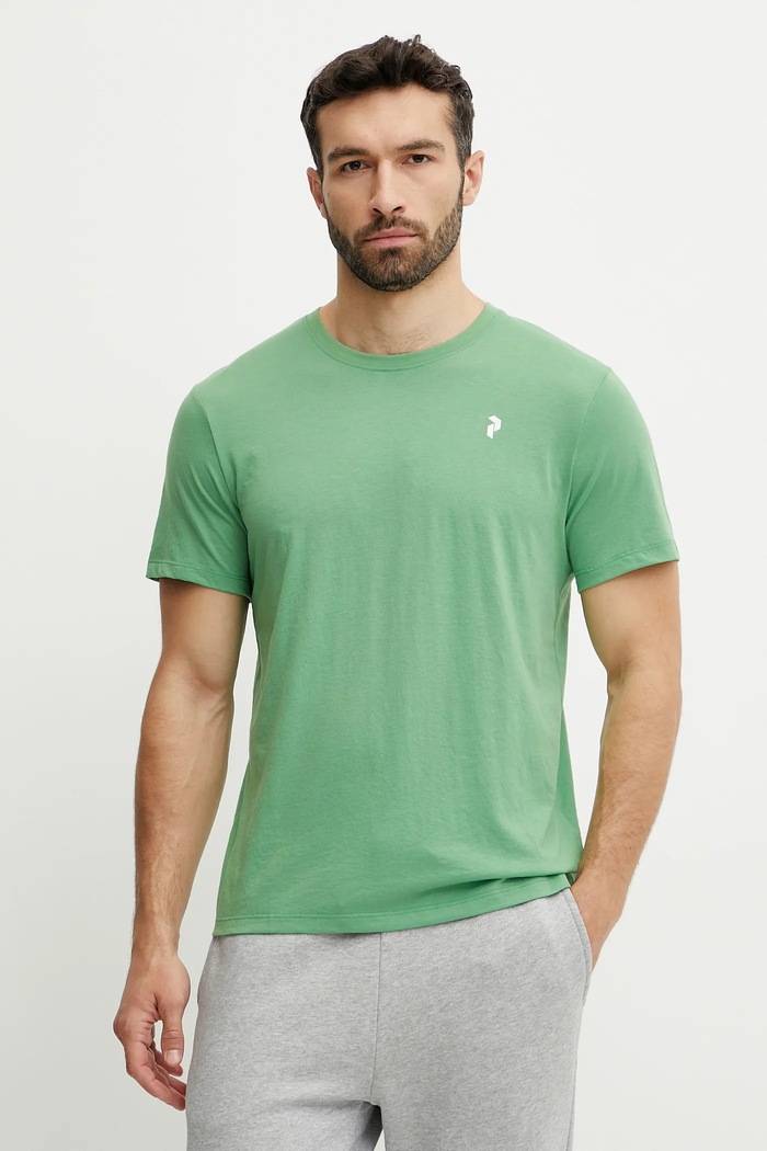 Îmbrăcăminte Peak Performance tricou bărbătesc Explore Graphic G79744 verde