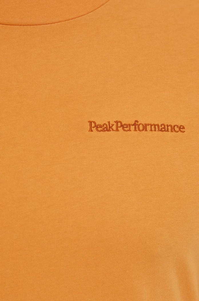 Peak Performance t-shirt in cotone G79570 arancione