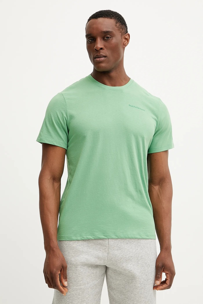 Peak Performance Tricou verde G79545