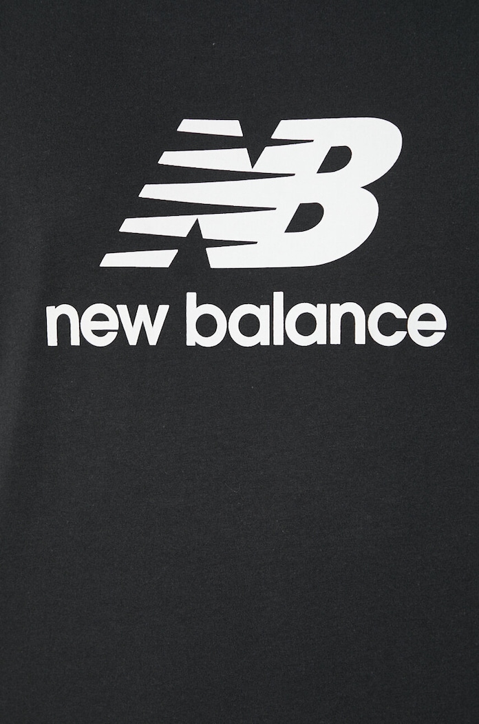Bombažna kratka majica New Balance Sport Essentials MT41502BK