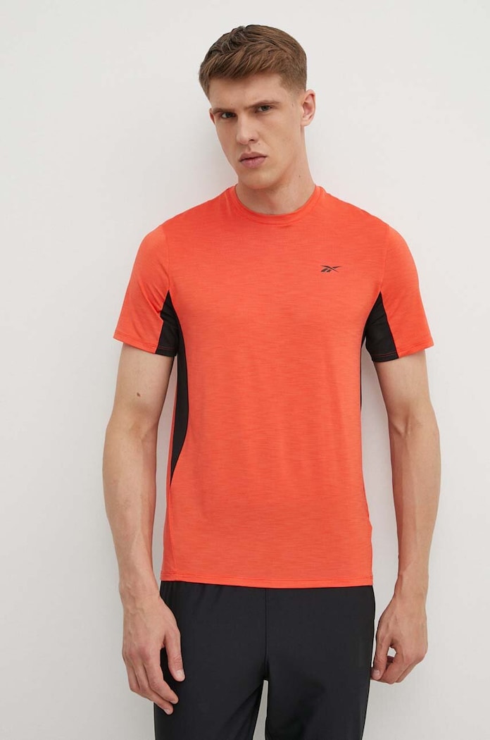 Μπλουζάκι προπόνησης Reebok Athlete 2.0 εμπριμέ κόκκινο 100075783