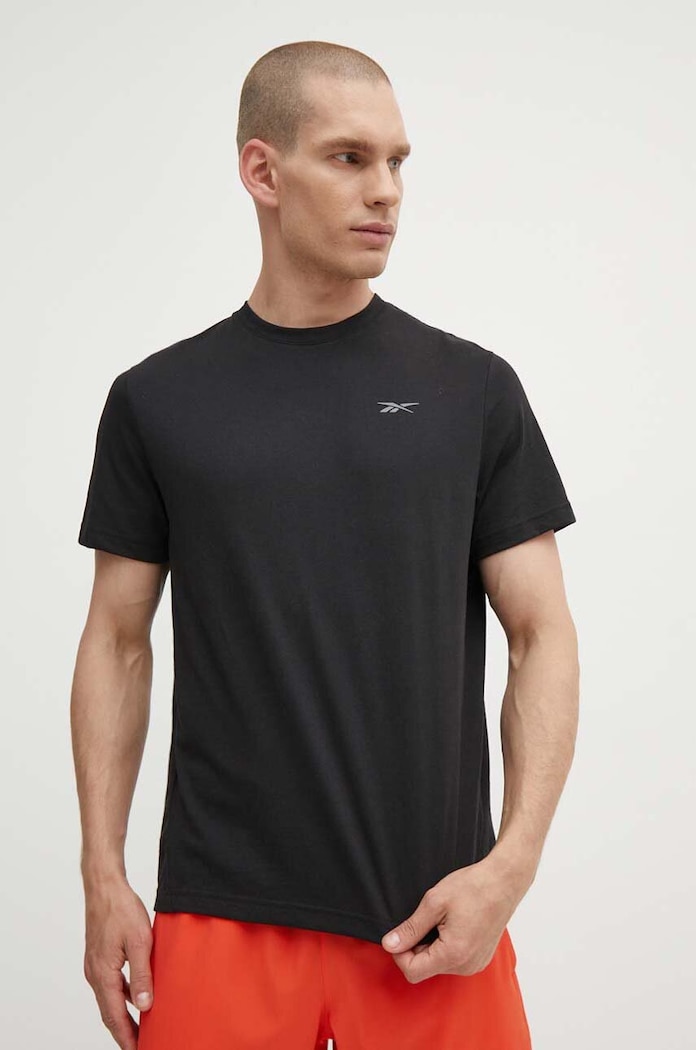 Μπλουζάκι προπόνησης Reebok Endure Athlete 2.0 κανονικό μαύρο 100075797